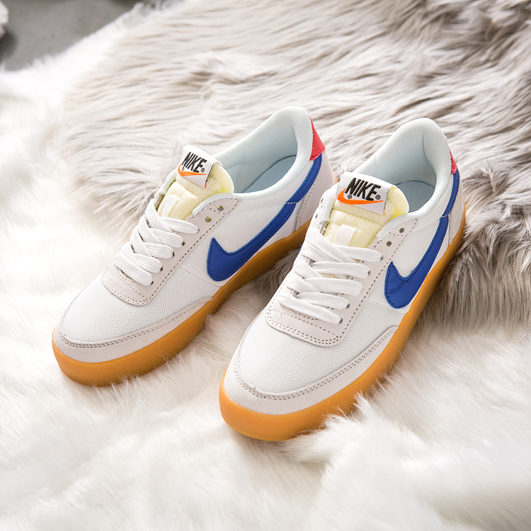 Women Nike Killshot 2 Leather White Sea Blue Shoes - Click Image to Close